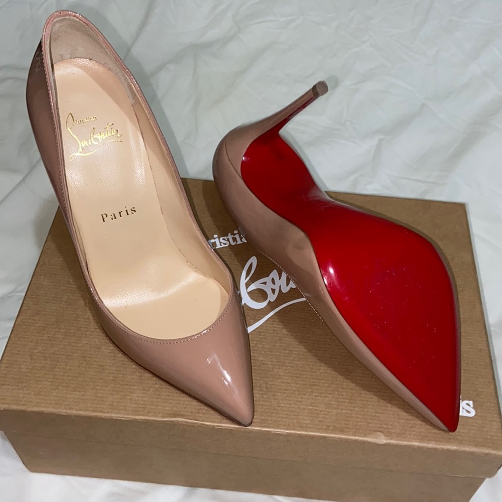*100% AUTHENTIC CHRISTIAN LOUBOUTIN PATENT PUMPS* SO KATE
